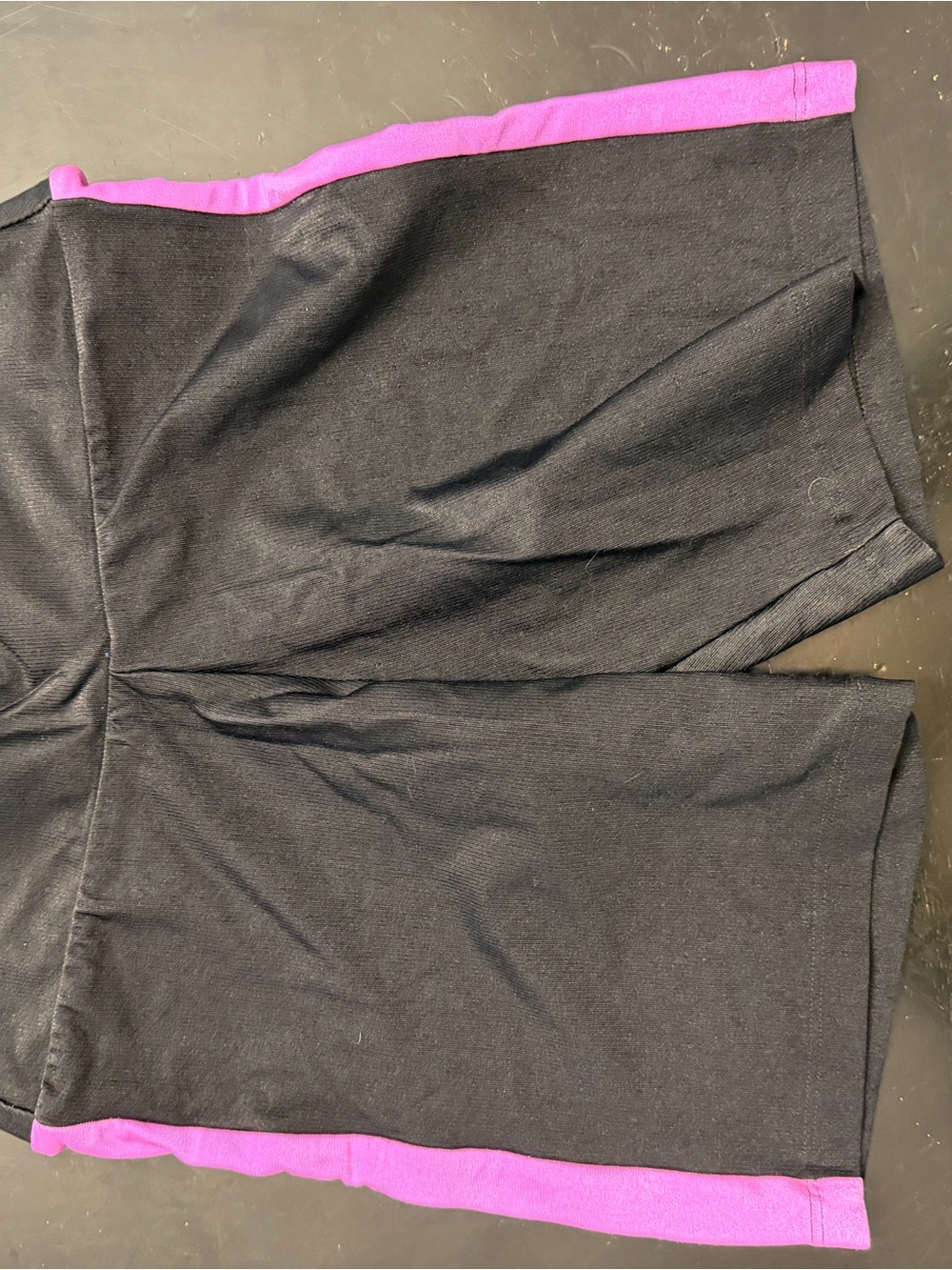 Booty by Brabants Black Bike Shorts with Purple Trim